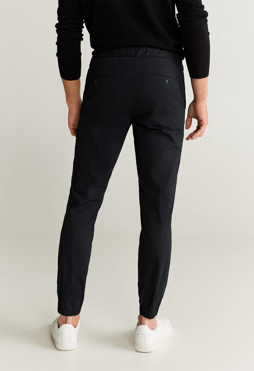 MANGO - Roma trousers - navy
