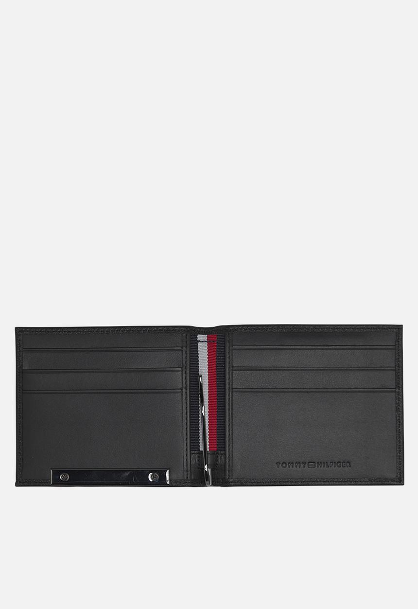 Tommy Hilfiger - Corp plaque mini wallet - black