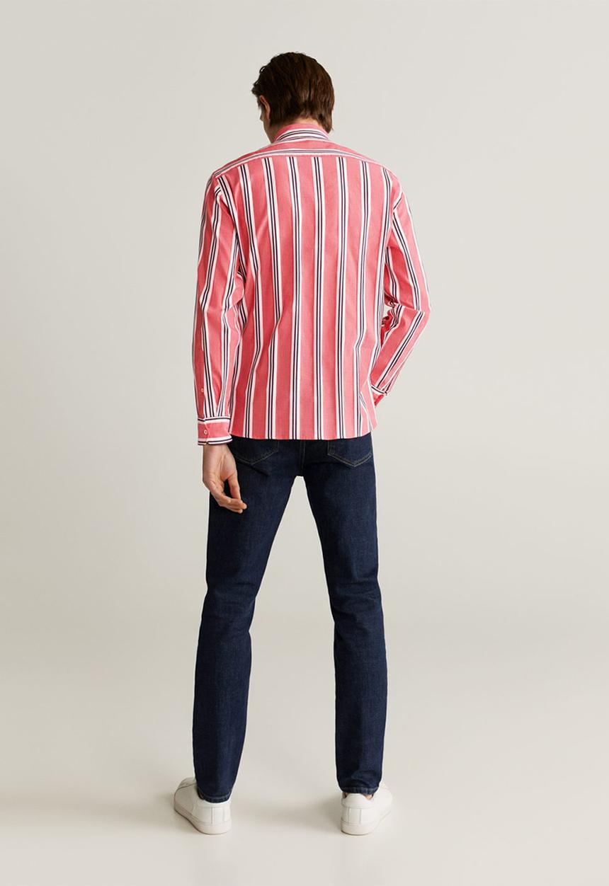 MANGO - Sitges shirt - red