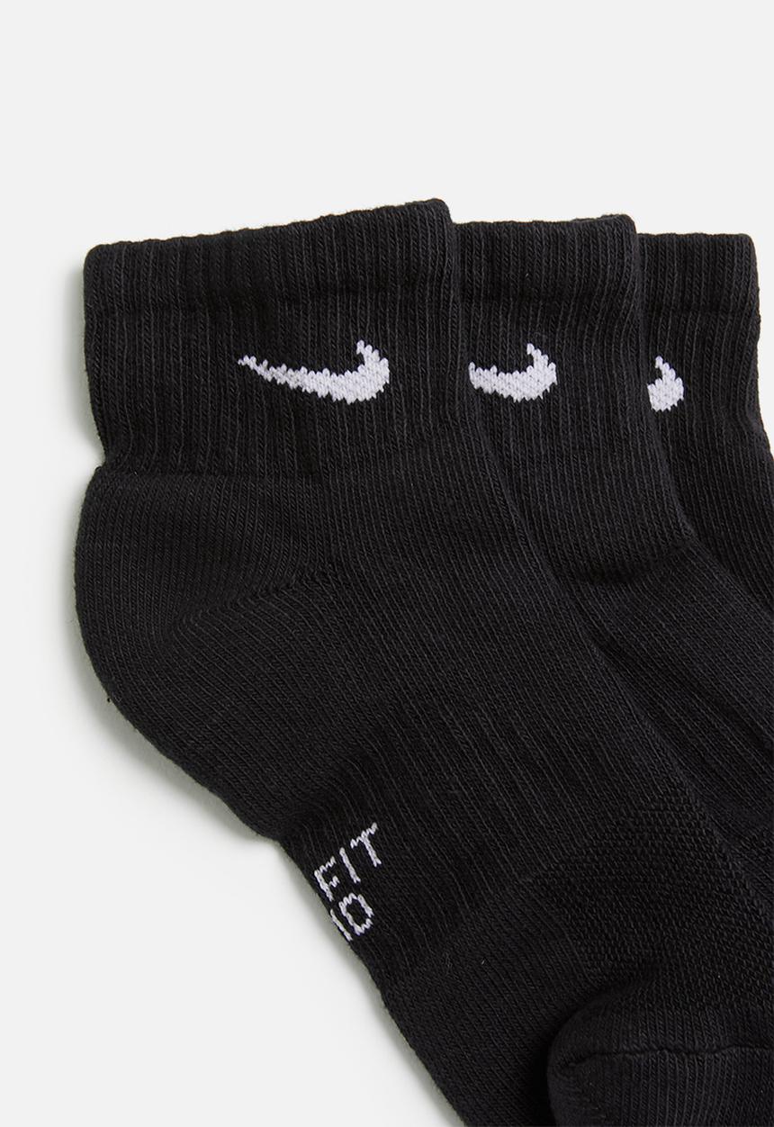 Nike - Kids' Nike performance socks  - black & white