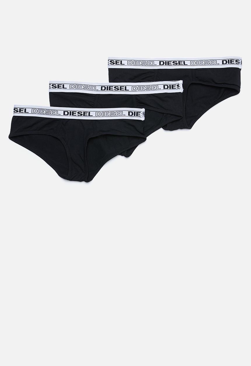 Diesel  - Ufpn-oxy 3 pack panties - black