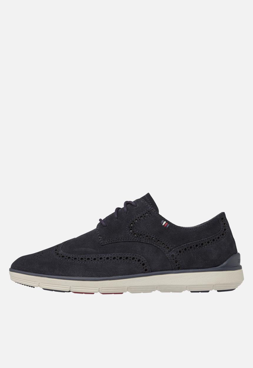 Tommy Hilfiger - Lightweight city suede shoe - navy