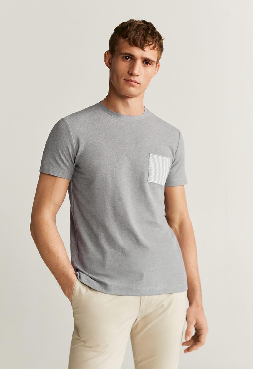 MANGO - Tomy6 T-shirt - grey