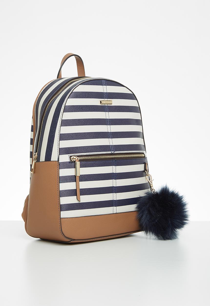 ALDO - Poara - navy & white
