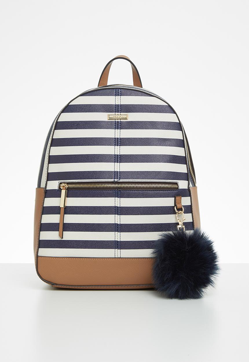 ALDO - Poara - navy & white