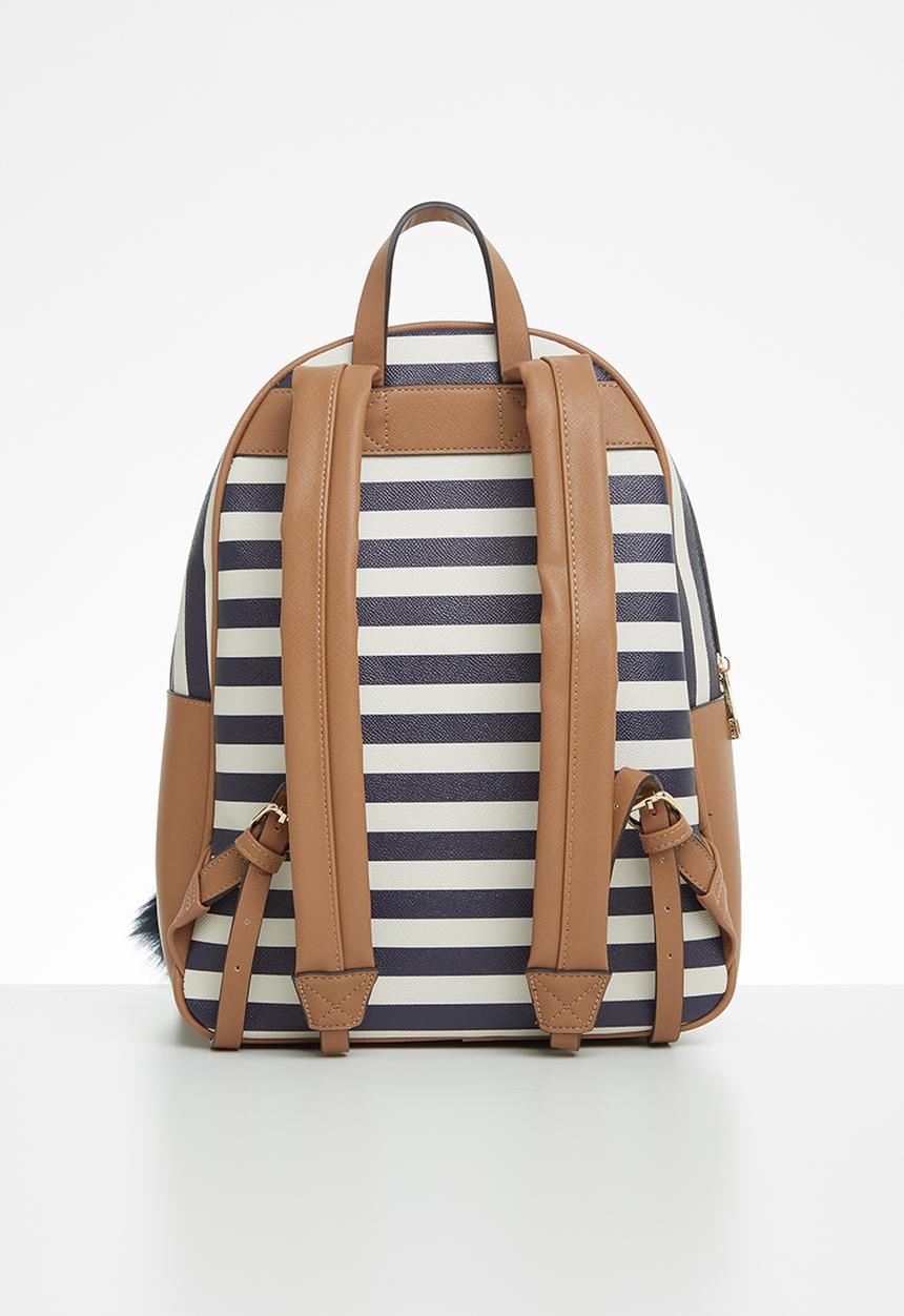 ALDO - Poara - navy & white
