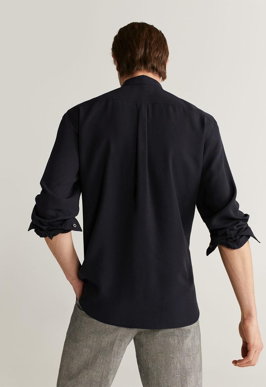 MANGO - Sandy shirt - black