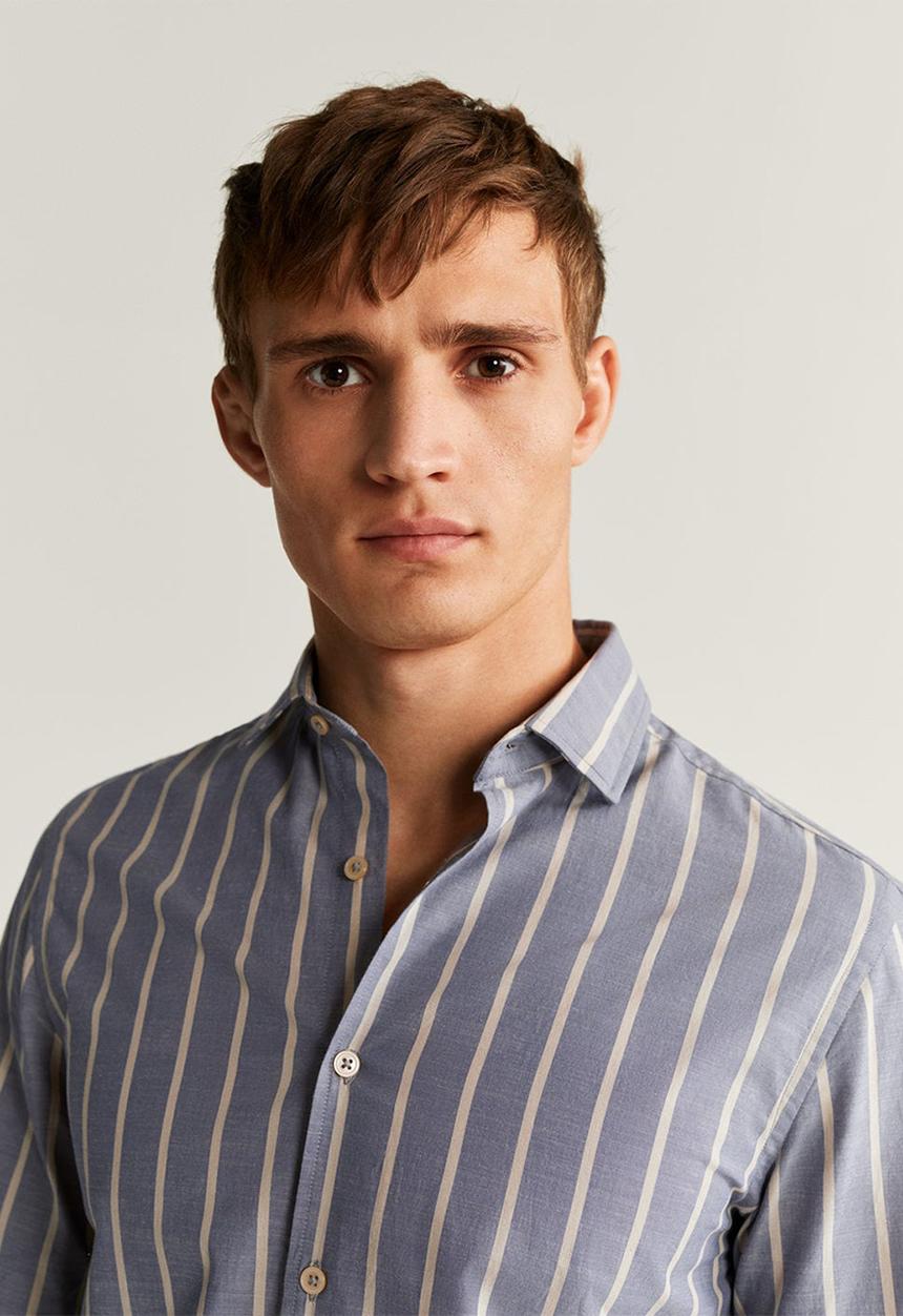 MANGO - Razor shirt - blue