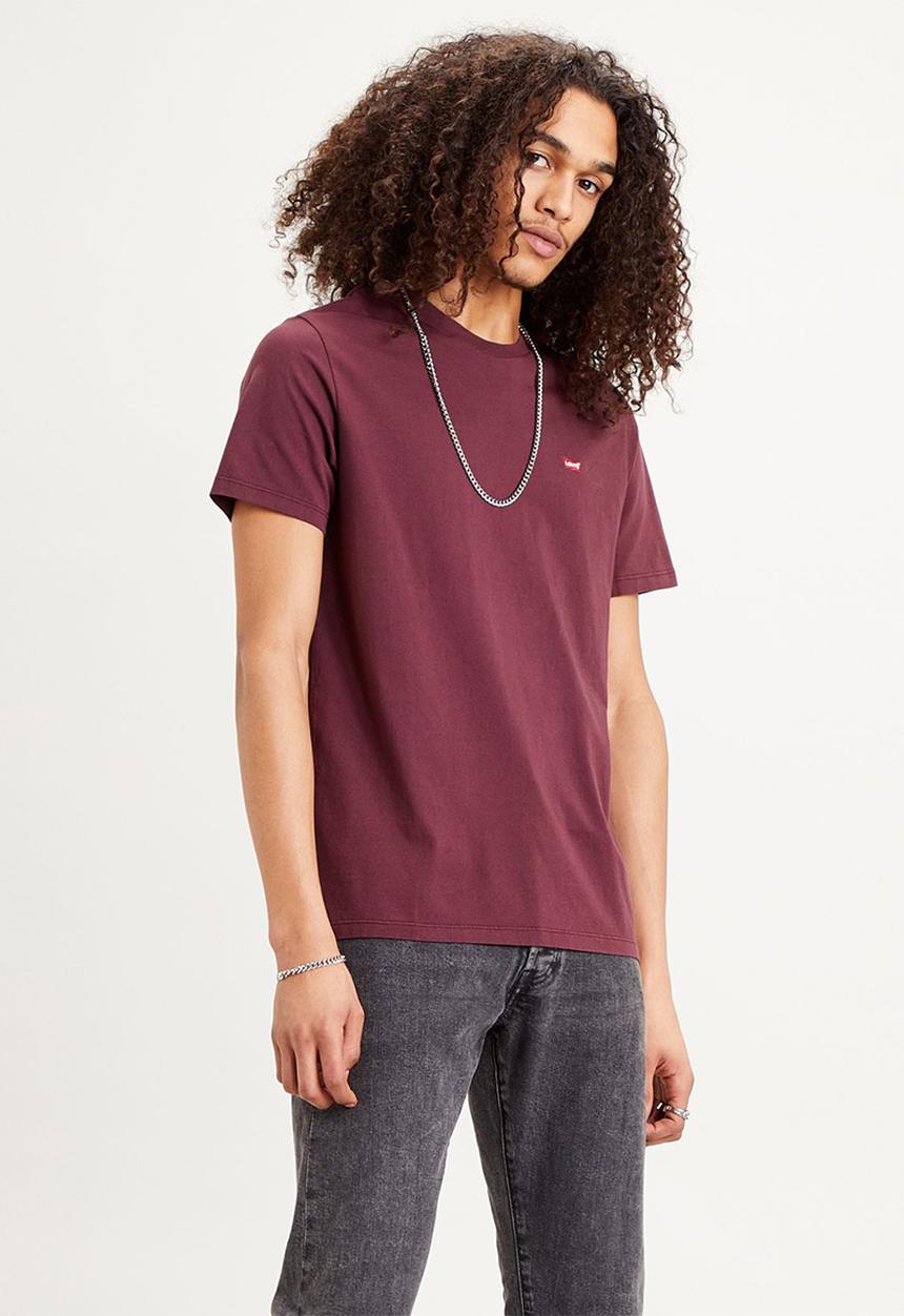 Levi’s® - Short sleeve original hm tee - burgundy
