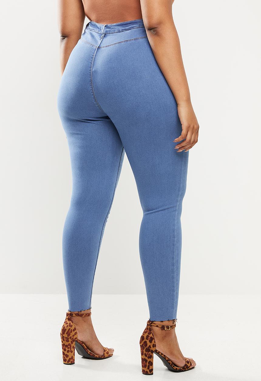 Missguided - Plus supersoft lawless - light blue