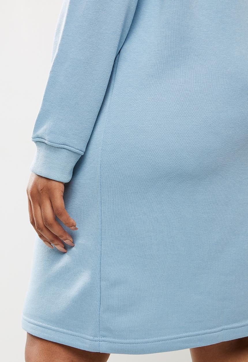 Missguided - Plus size sweater dresses - blue