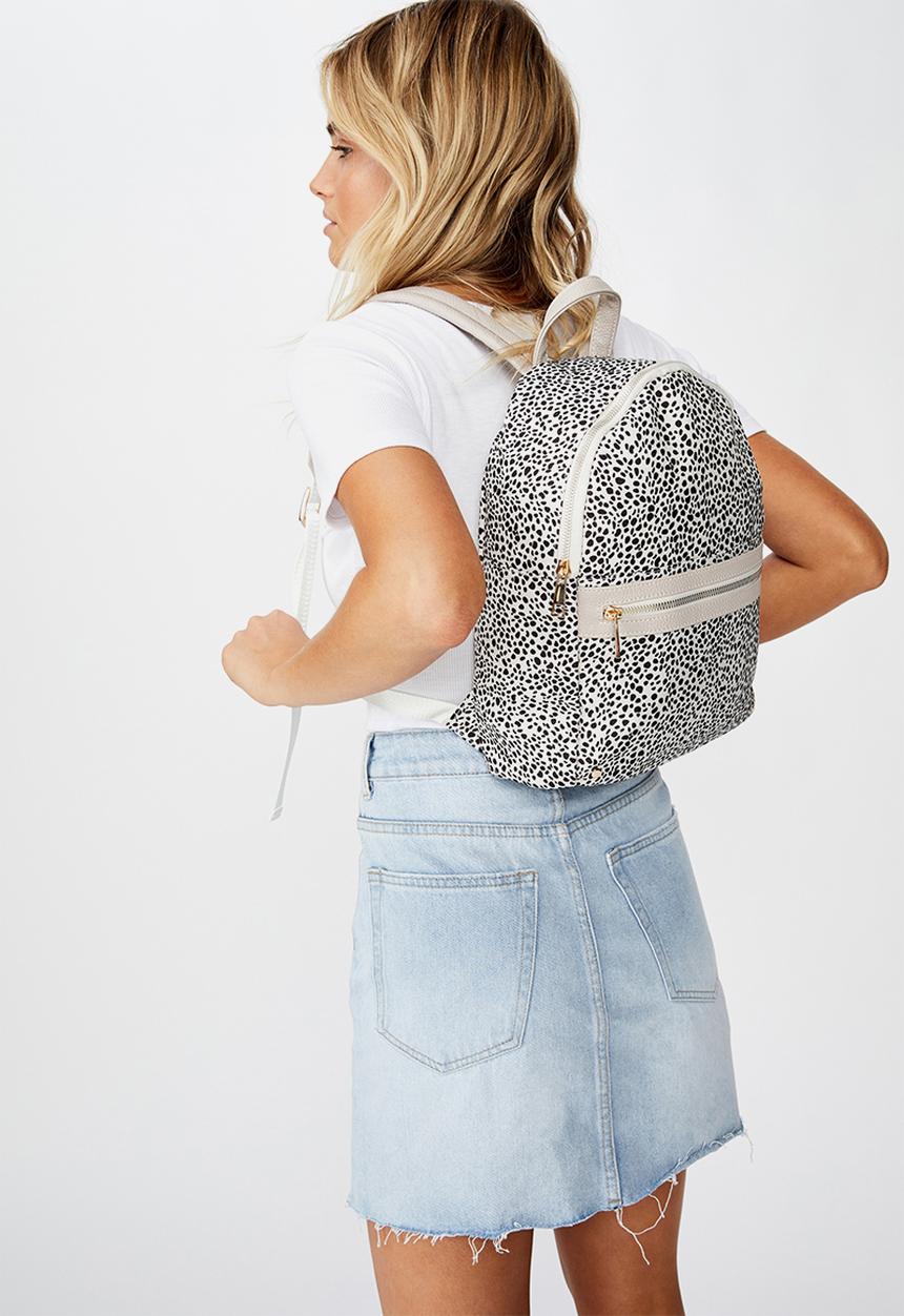 Rubi - Brazen backpack - black & cream 