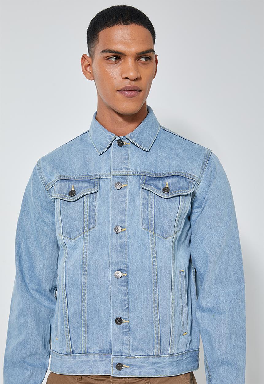 Superbalist - San fran denim trucker jacket - blue