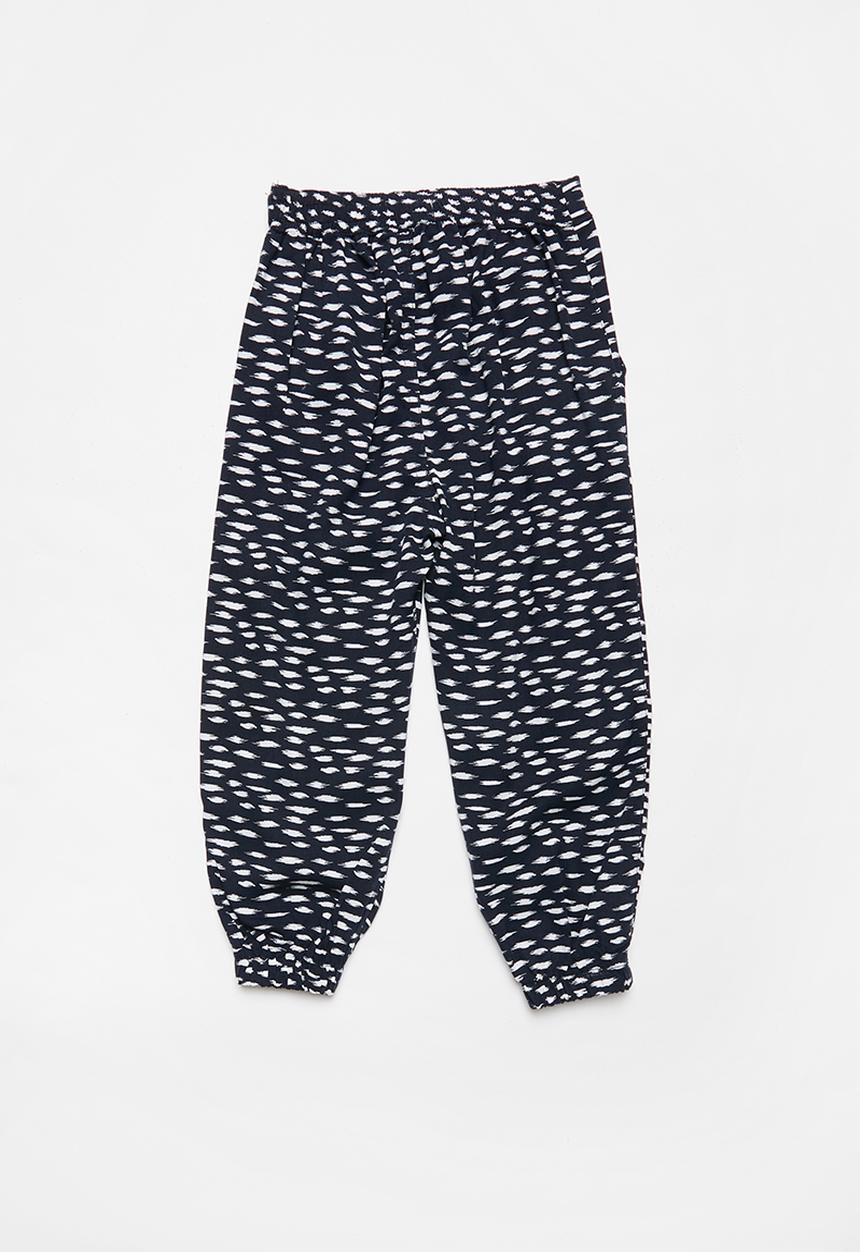 Superbalist Kids - Woven joggers - white & navy 