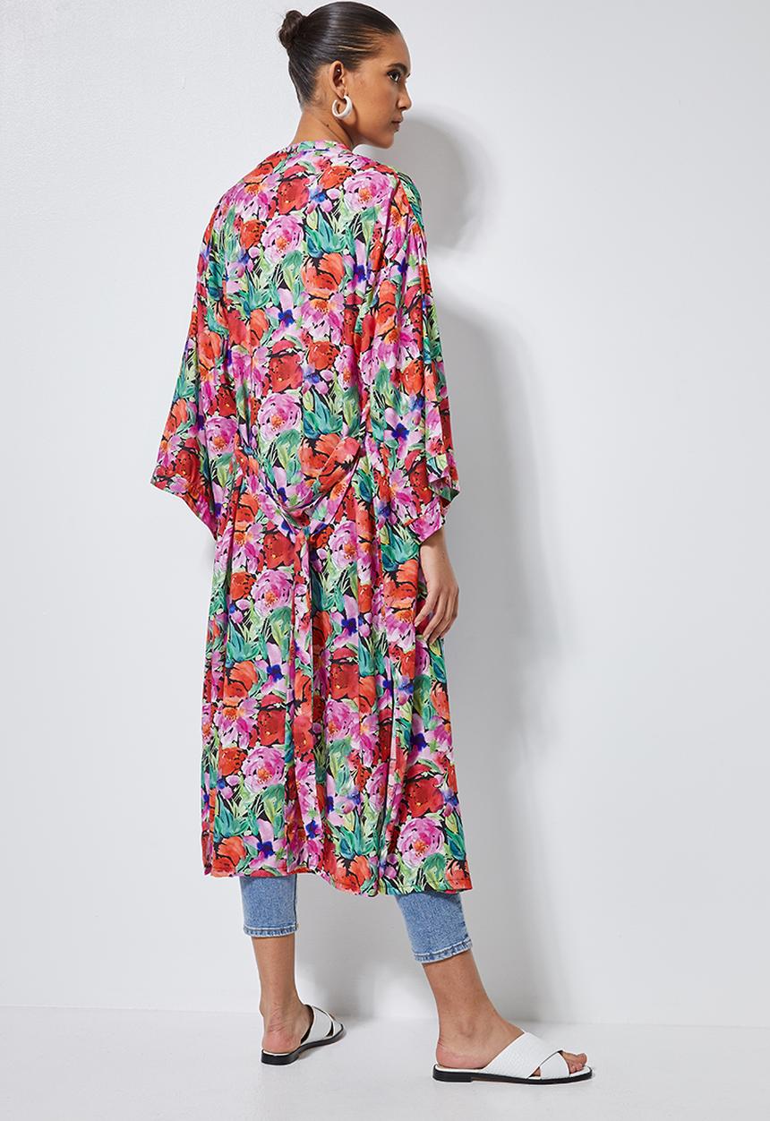 Superbalist - Longer length shacket - multi 