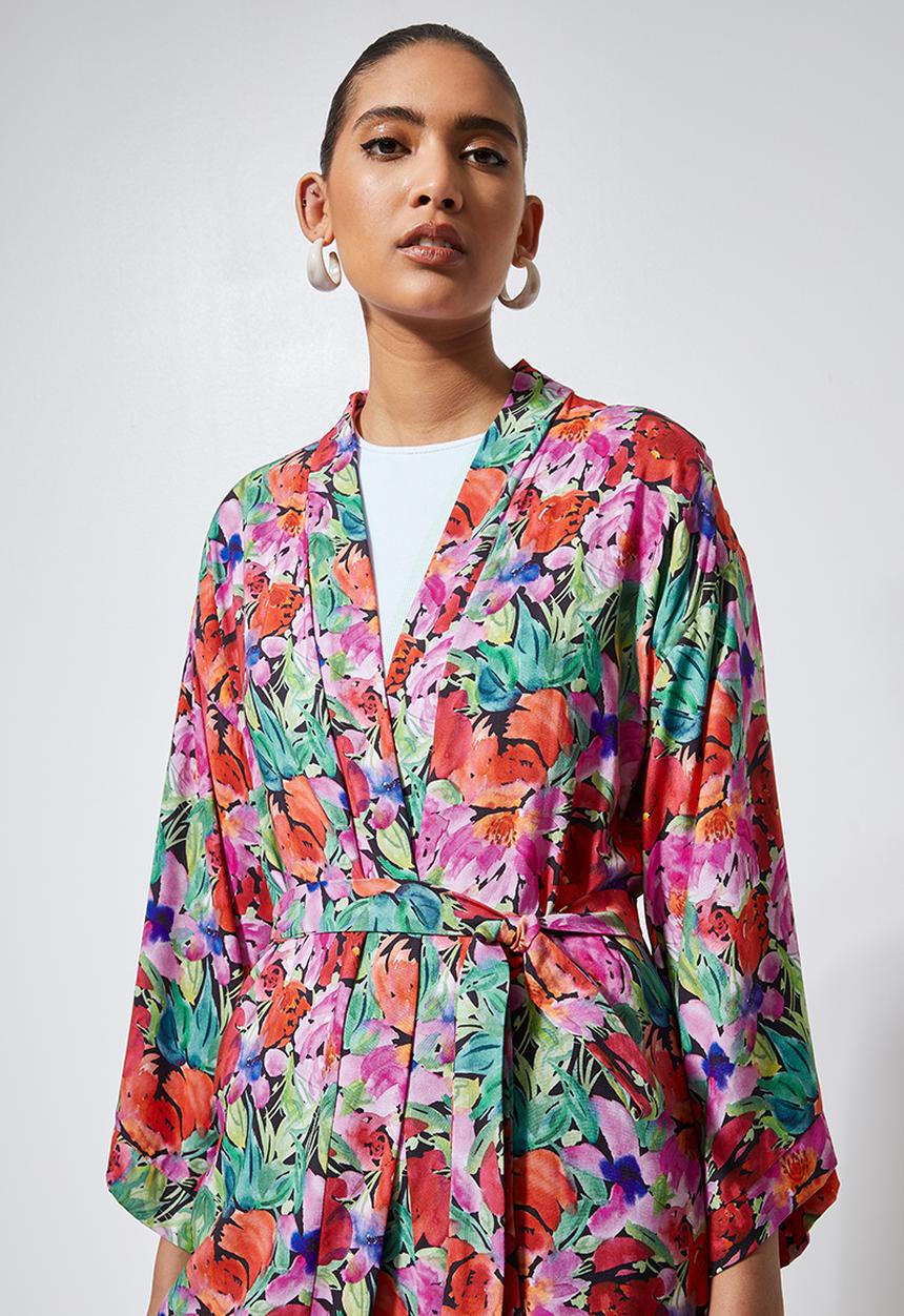 Superbalist - Longer length shacket - multi 