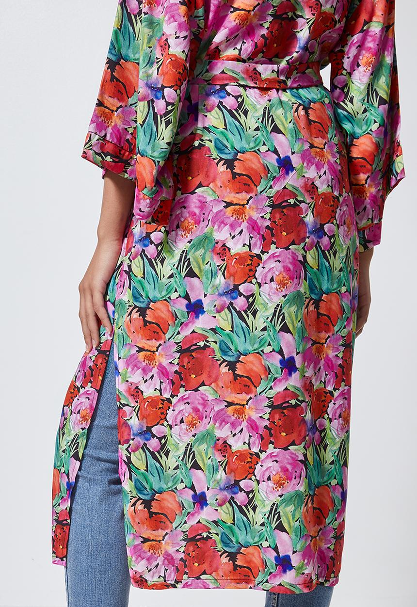 Superbalist - Longer length shacket - multi 