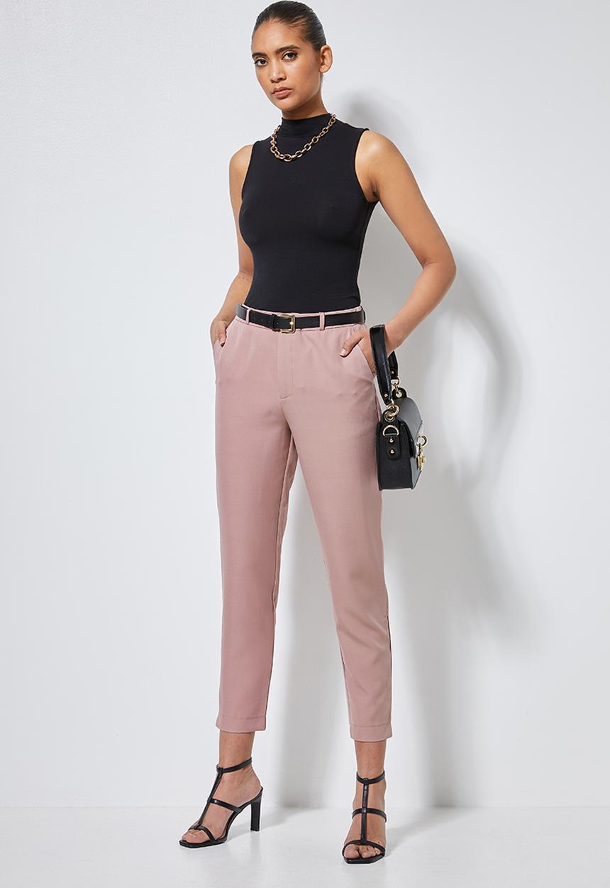 Superbalist - Formal trousers - dusty pink