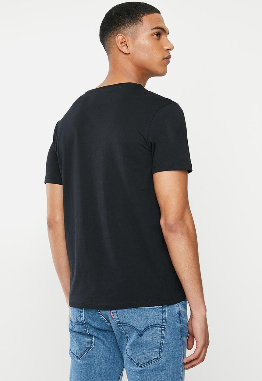 KAPPA - Authentic essor slim 907 tee - black