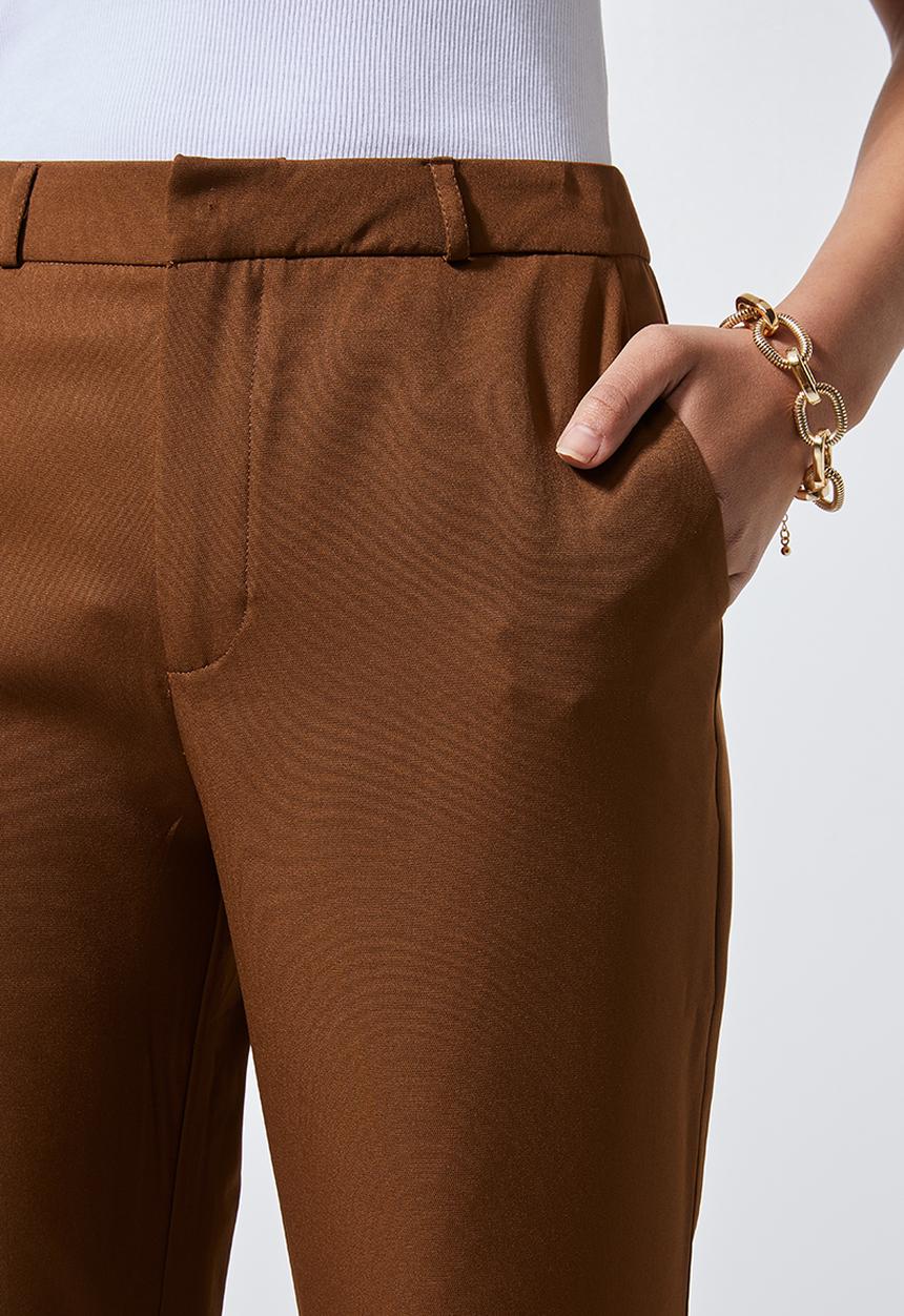 Superbalist - Formal trousers - brown