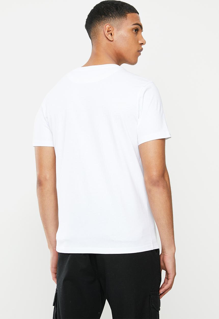 KAPPA - Authentic essor slim tee - white 