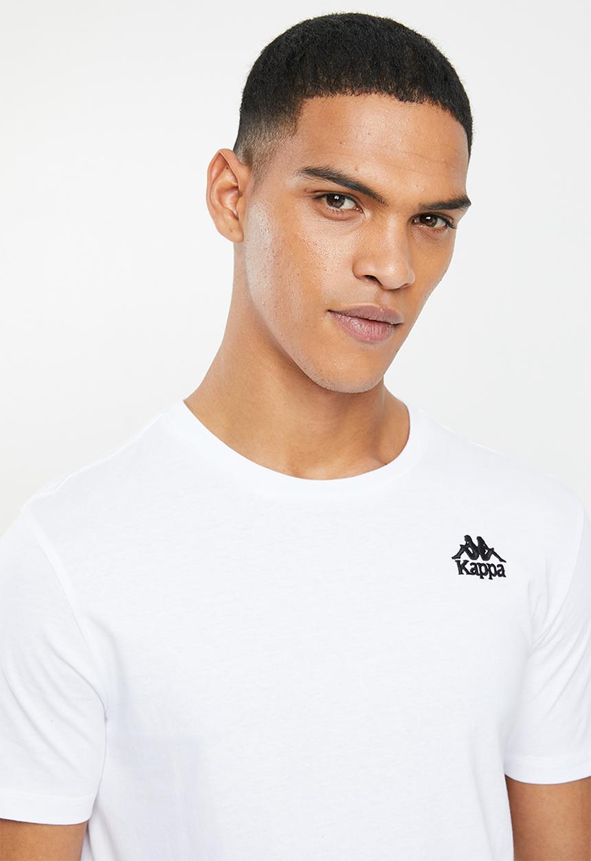 KAPPA - Authentic essor slim tee - white 