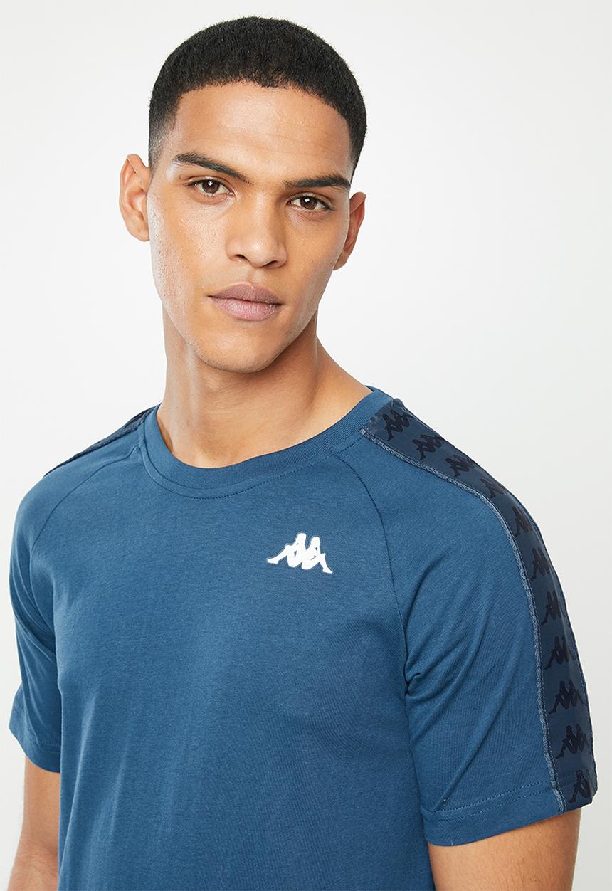 KAPPA - 222 Banda coen slim tee - blue 