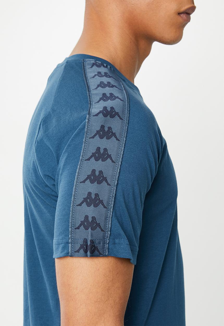KAPPA - 222 Banda coen slim tee - blue 