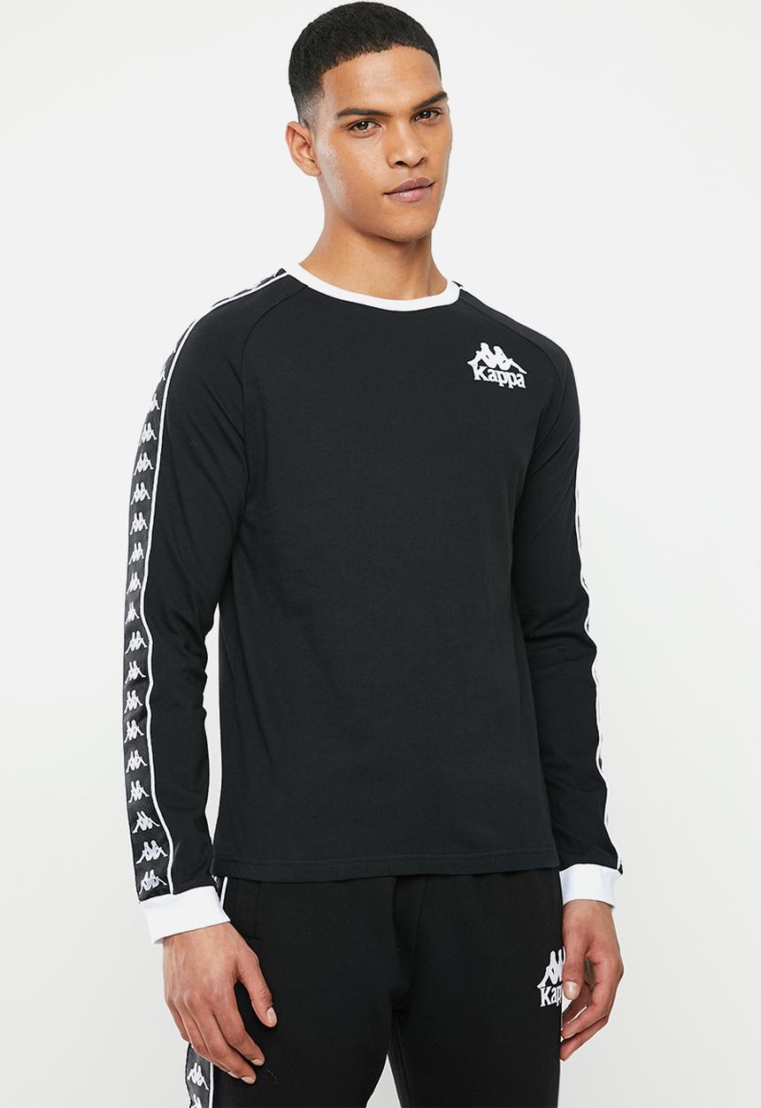 KAPPA - Auth dixon sweat - black & white