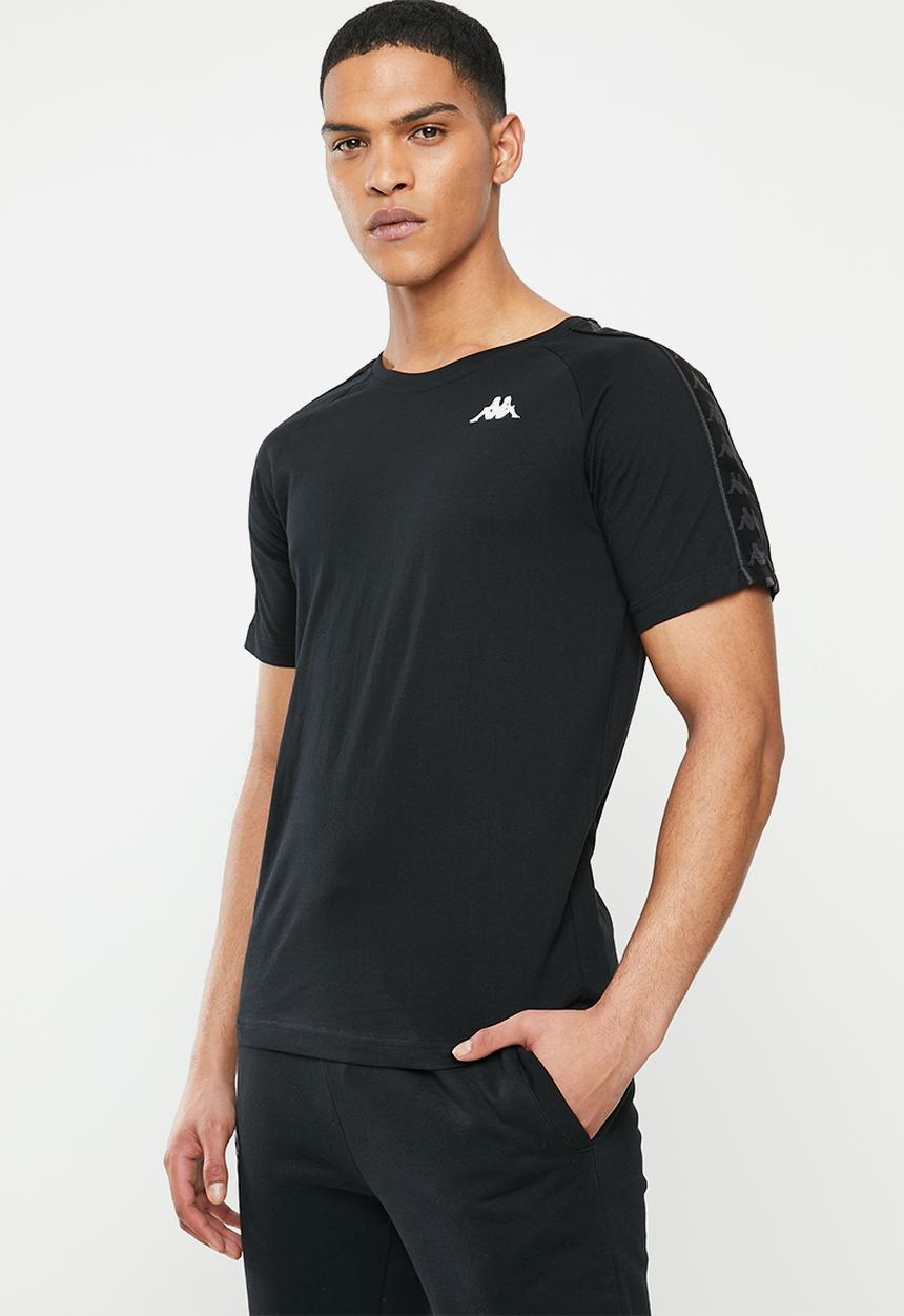 KAPPA - 222 Banda coen slim tee - black 