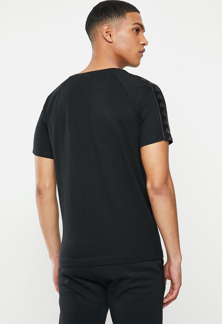 KAPPA - 222 Banda coen slim tee - black 