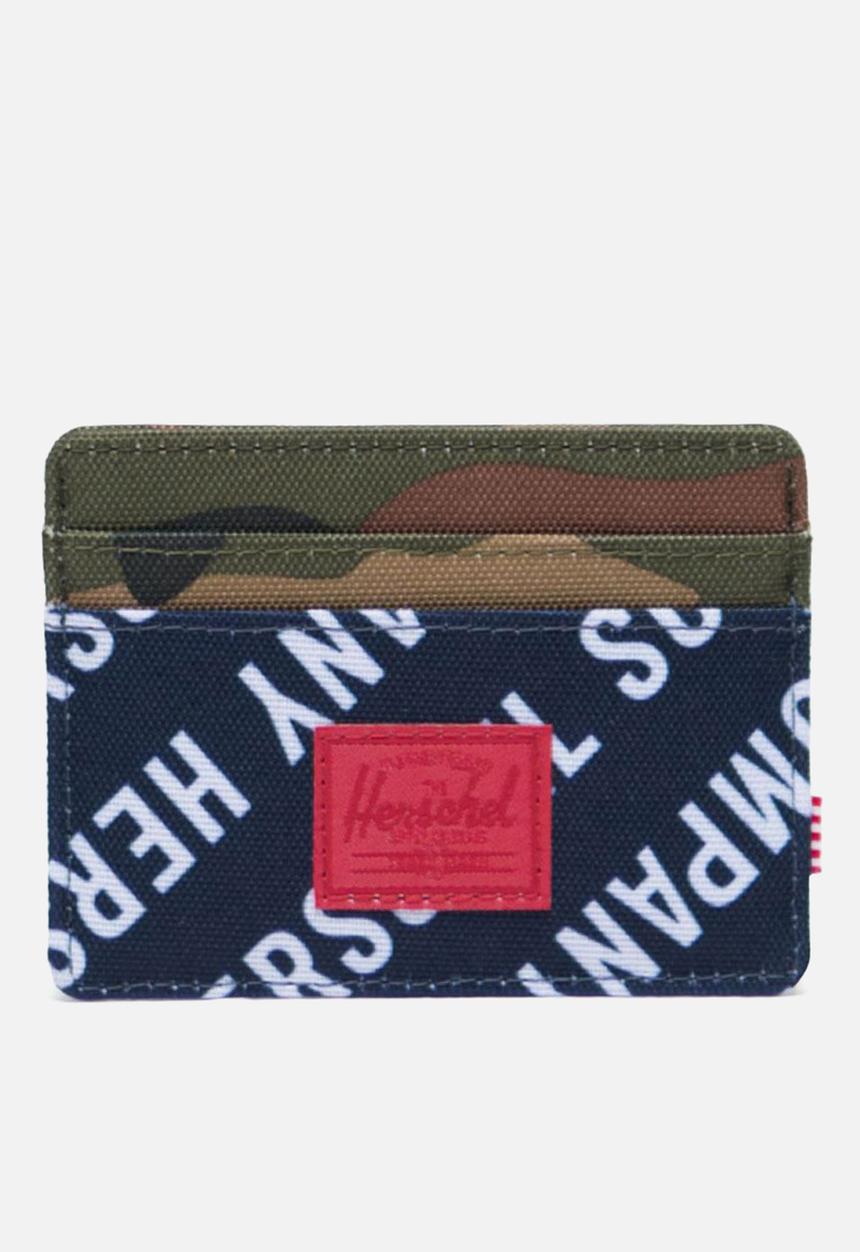 Herschel Supply Co. - Charlie - wallets - roll call peacoat/woodland camo