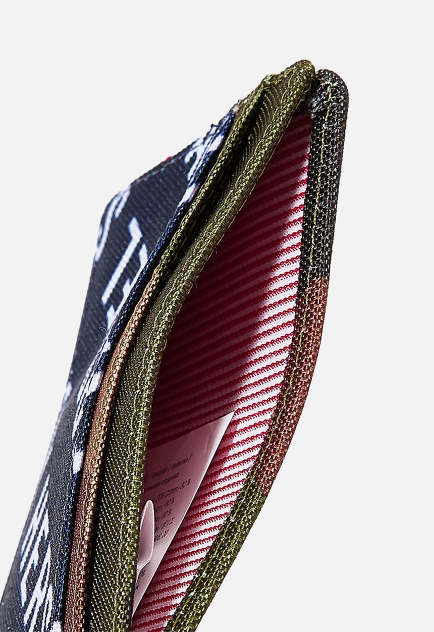 Herschel Supply Co. - Charlie - wallets - roll call peacoat/woodland camo
