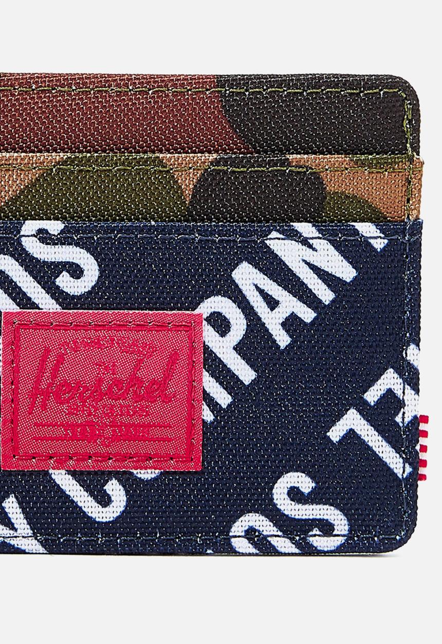 Herschel Supply Co. - Charlie - wallets - roll call peacoat/woodland camo