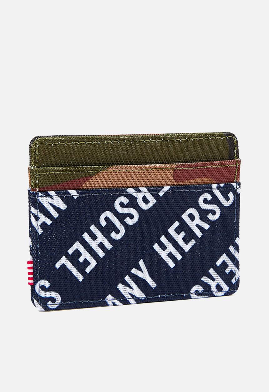 Herschel Supply Co. - Charlie - wallets - roll call peacoat/woodland camo