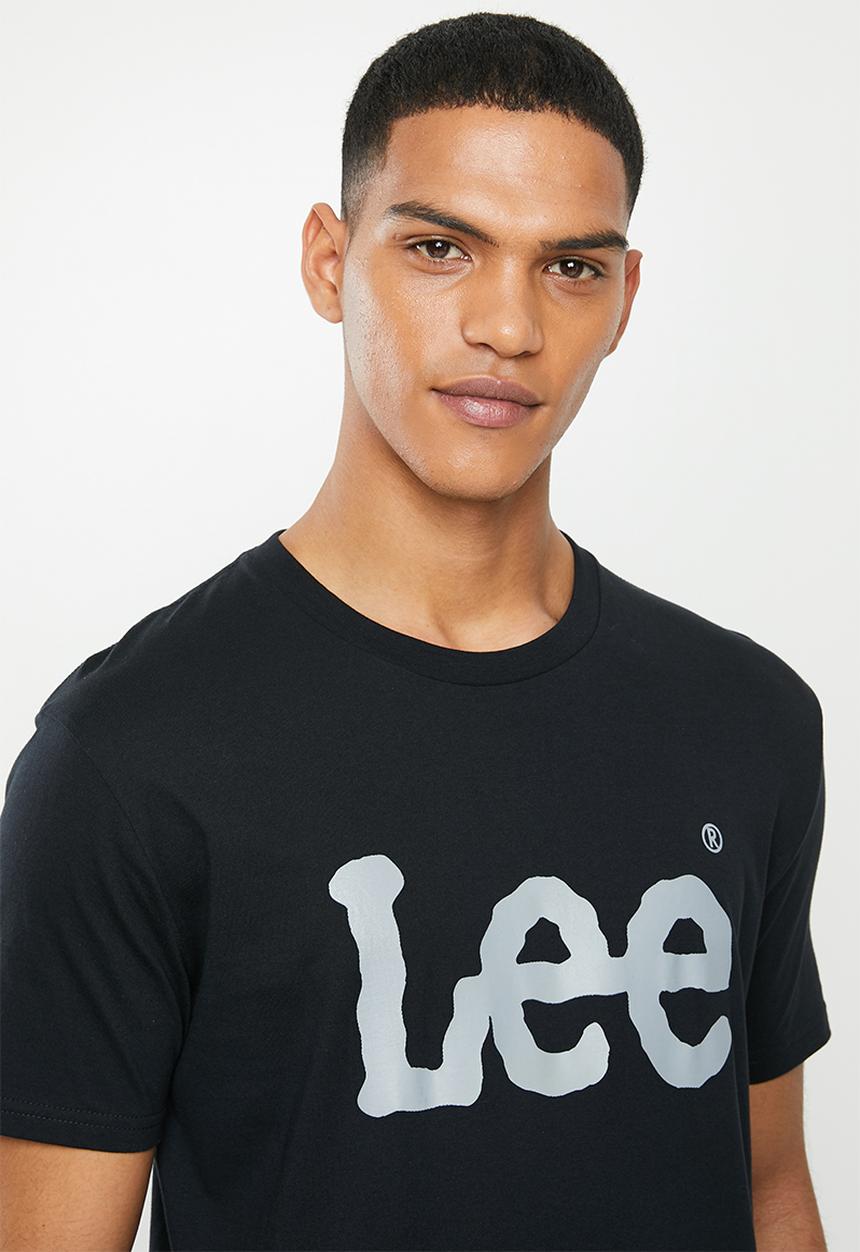 Lee  - Classic logo tee - black
