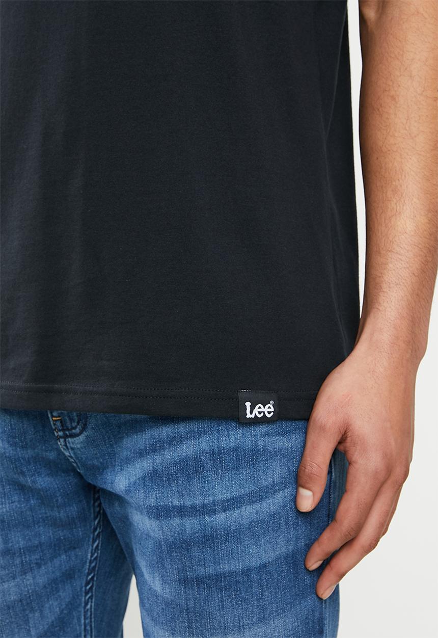 Lee  - Classic logo tee - black