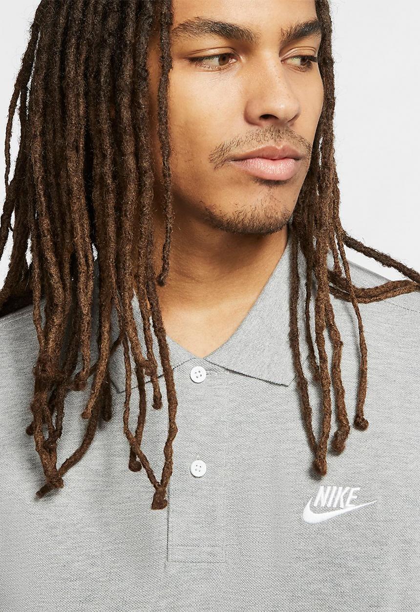 Nike - Nsw ce pique matchup polo - grey