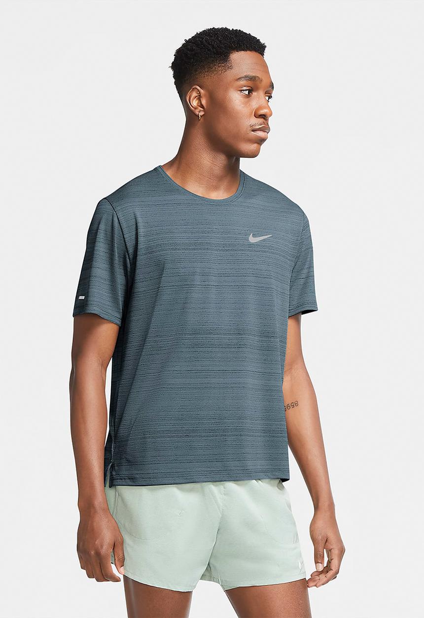 Nike - Df milner short sleeve top - blue