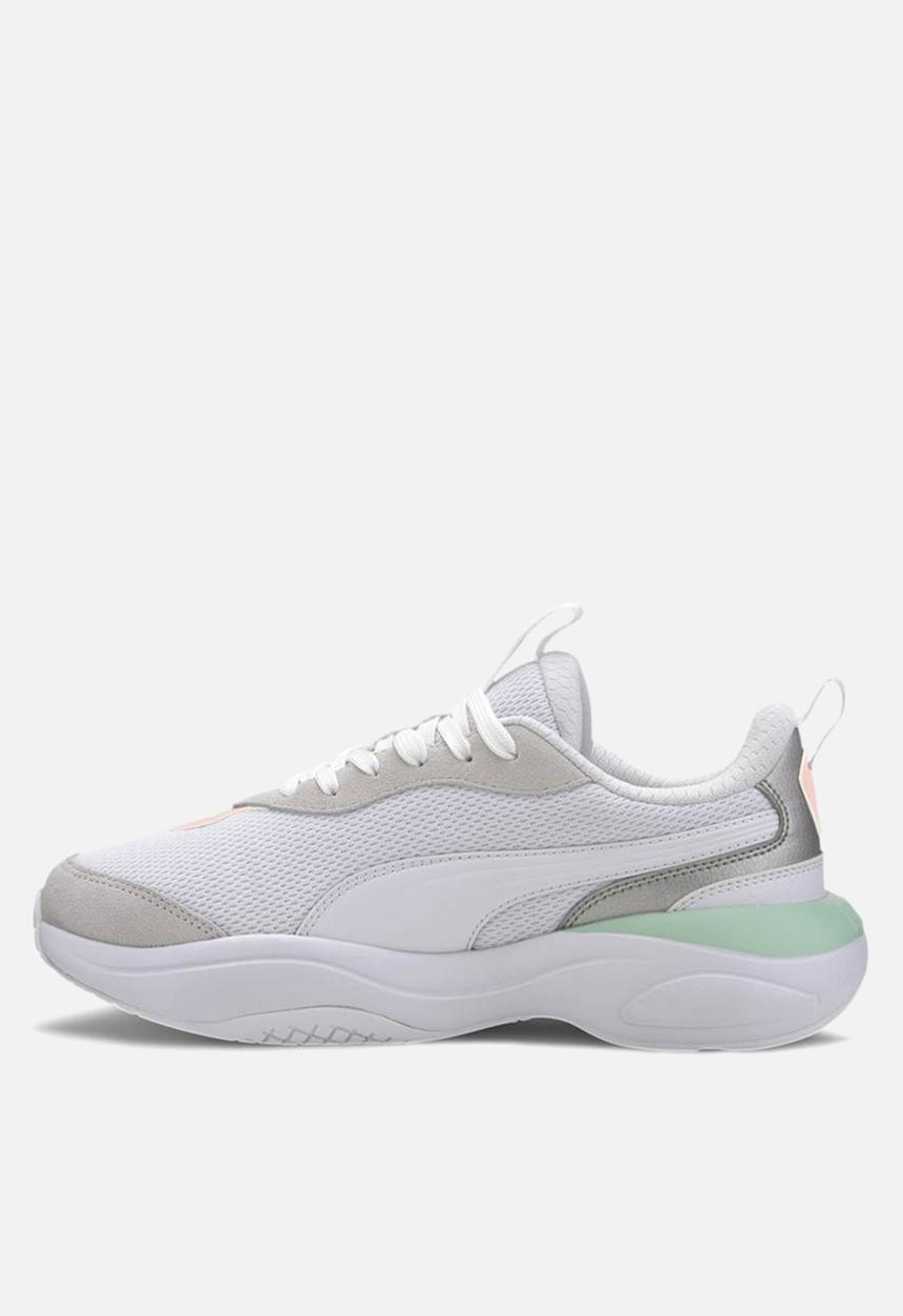 PUMA - Val - puma white-mist green-puma silver