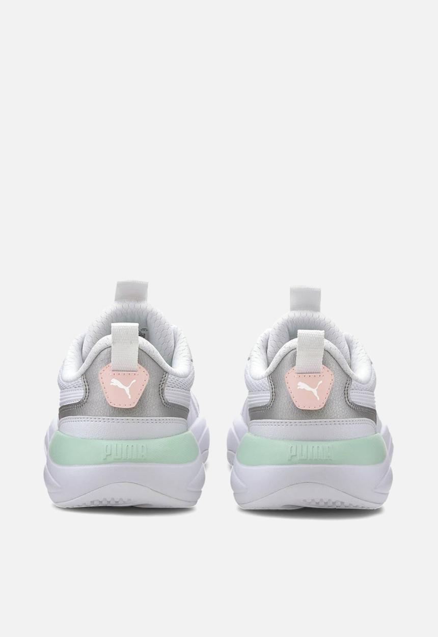 PUMA - Val - puma white-mist green-puma silver