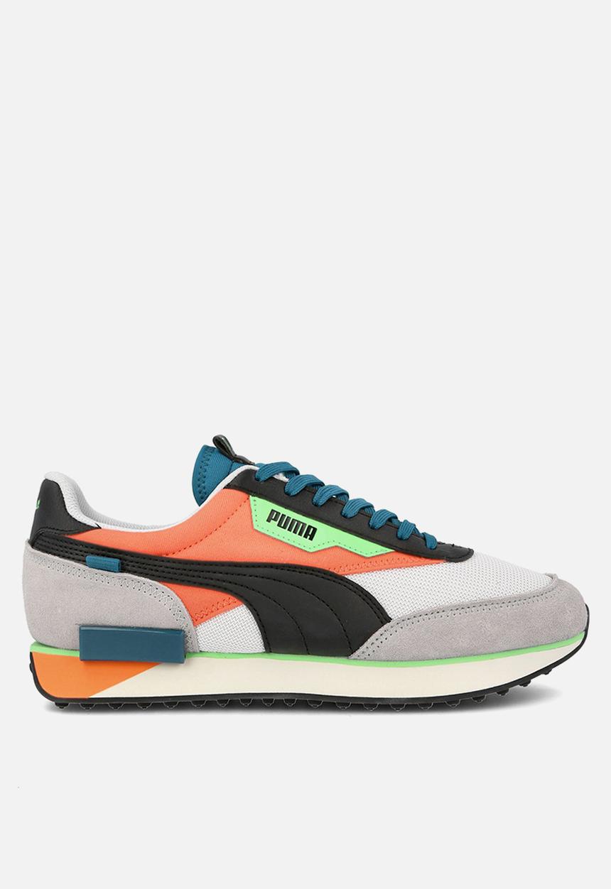 PUMA - Future Rider neon play - puma white-fusion