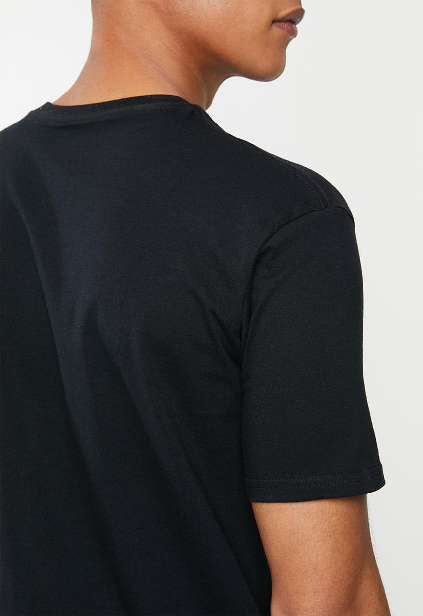 Element - Vertical short sleeve tee - black 