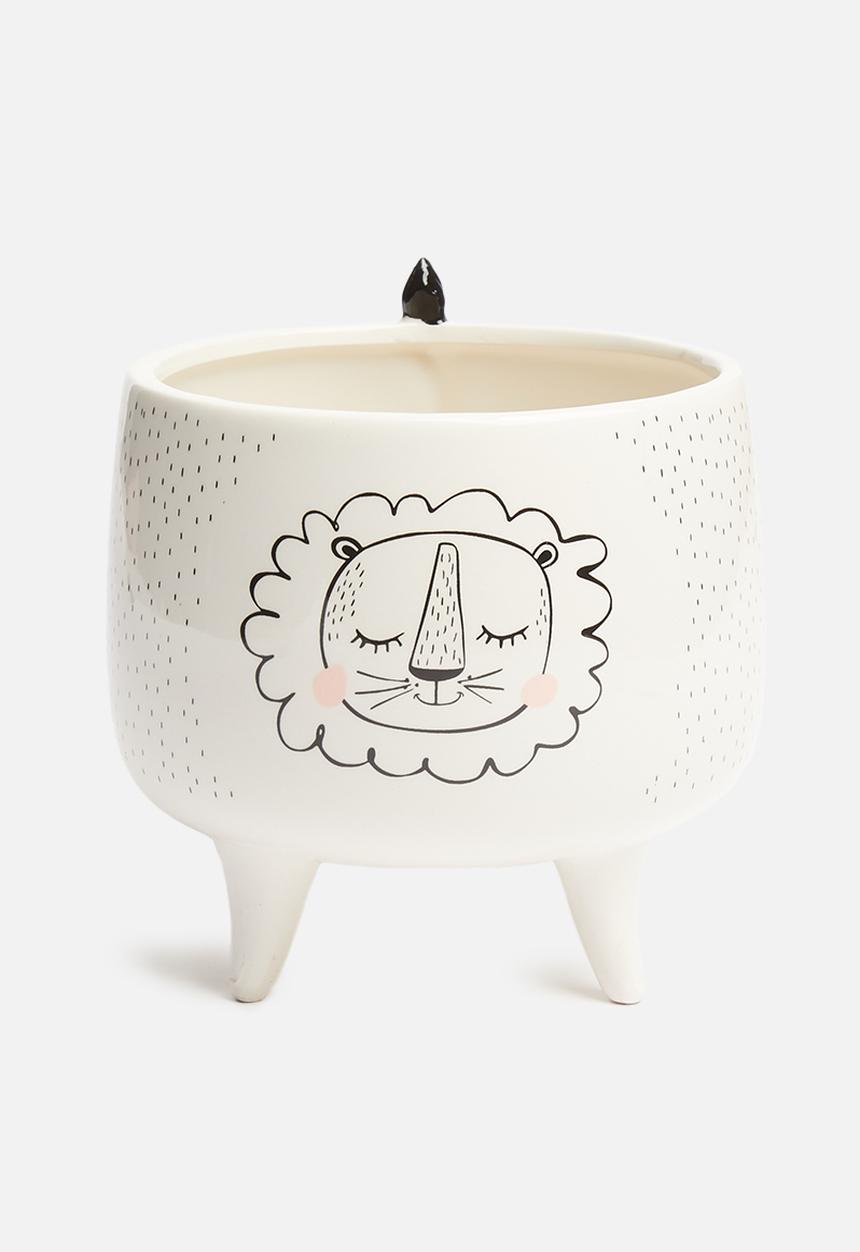 H&S - Sheep planter - white