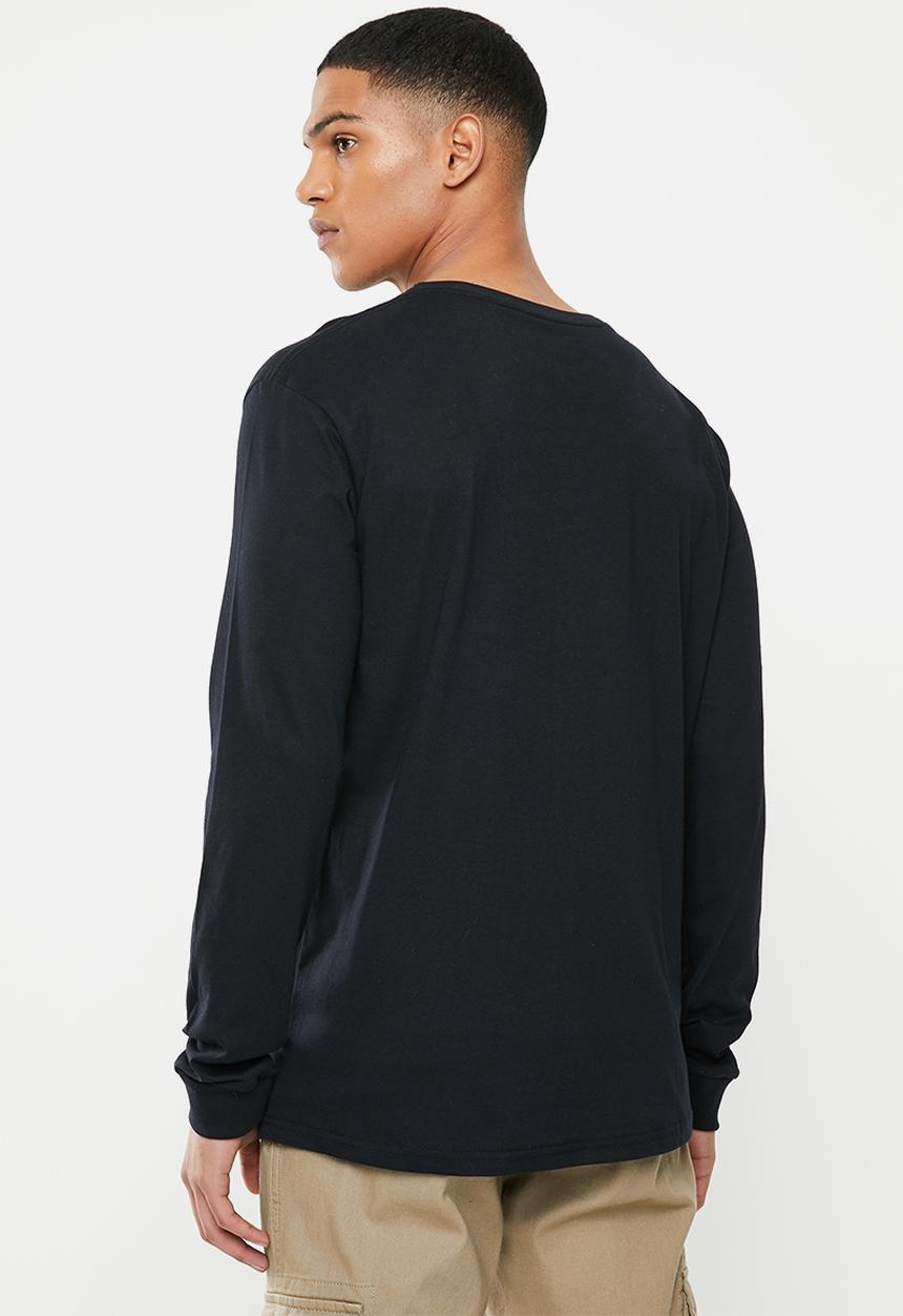 Element - Seal long sleeve tee - black