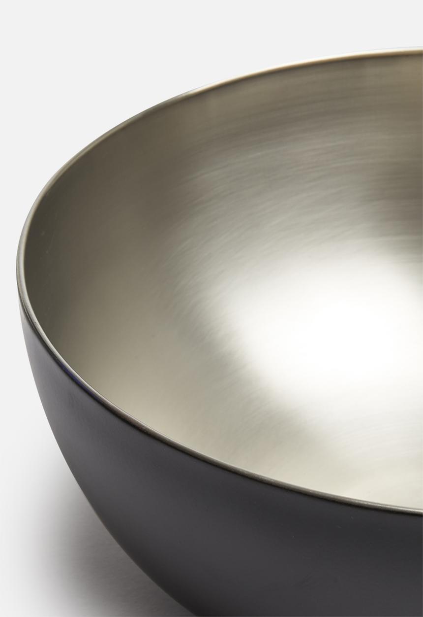 Excellent Houseware - Stainless steel bowl - black