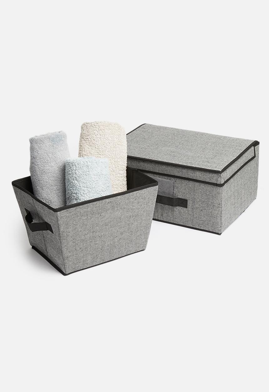 Storage Solutions - Foldable storage - black