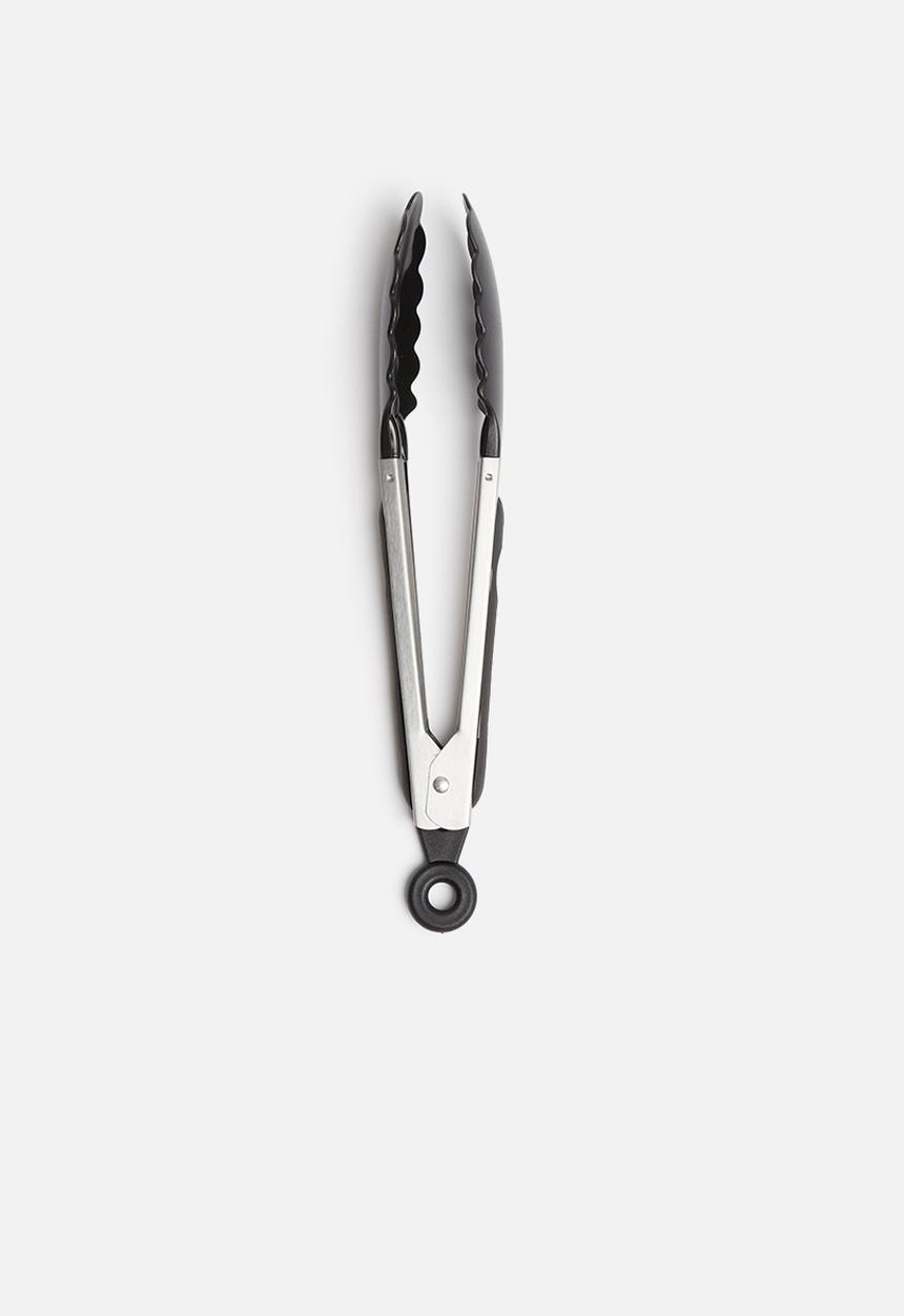 Excellent Houseware - Stainless steel tong - black