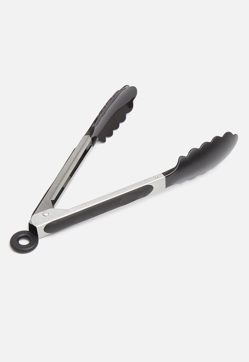Excellent Houseware - Stainless steel tong - black