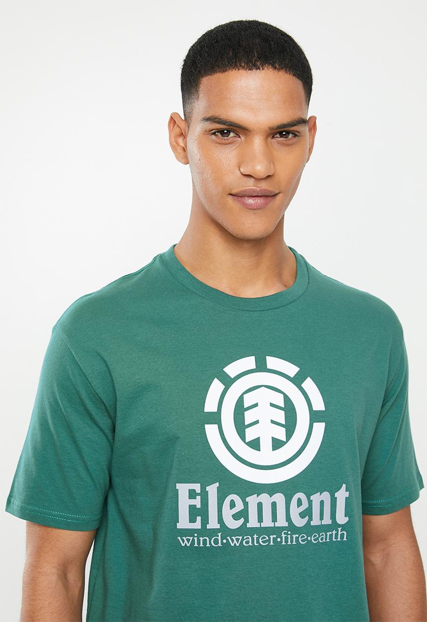 Element - Vertical short sleeve tee - green 